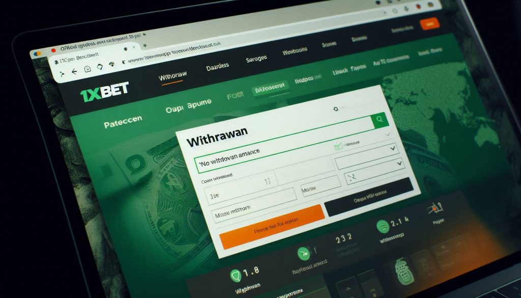 Methods for Withdrawing Money on the 1xbet Site